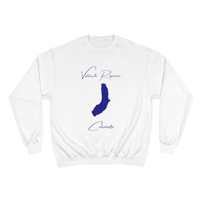 Colorado  Vallecito  Reservoir  Sweatshirt  front  position  view  from  front  white.webp