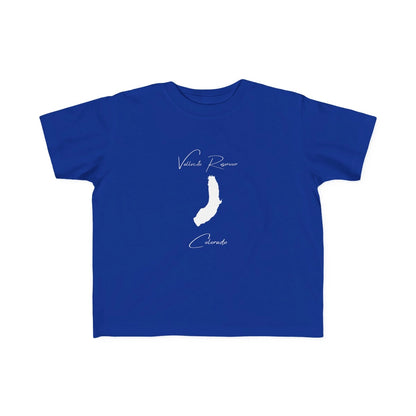 Colorado  Vallecito  Reservoir  Toddler  T-shirt  front  position  view  from  front  royal.webp