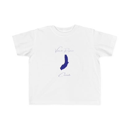 Colorado  Vallecito  Reservoir  Toddler  T-shirt  front  position  view  from  front  white.webp