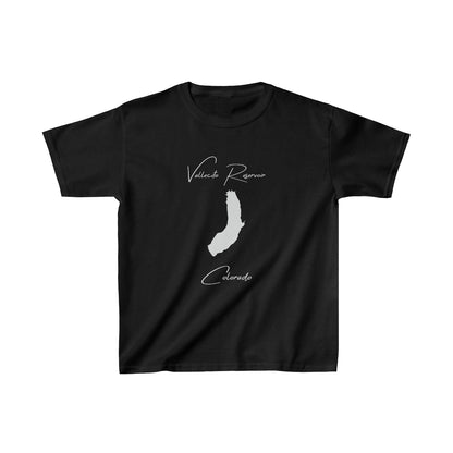 Colorado  Vallecito  Reservoir  Youth  T-shirt  front  position  view  from  front  black.webp