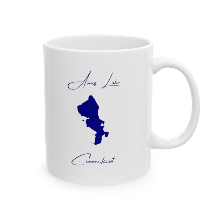 Connecticut  Amos  Lake  Ceramic  Mug  other  position  view  from  right  11oz.webp