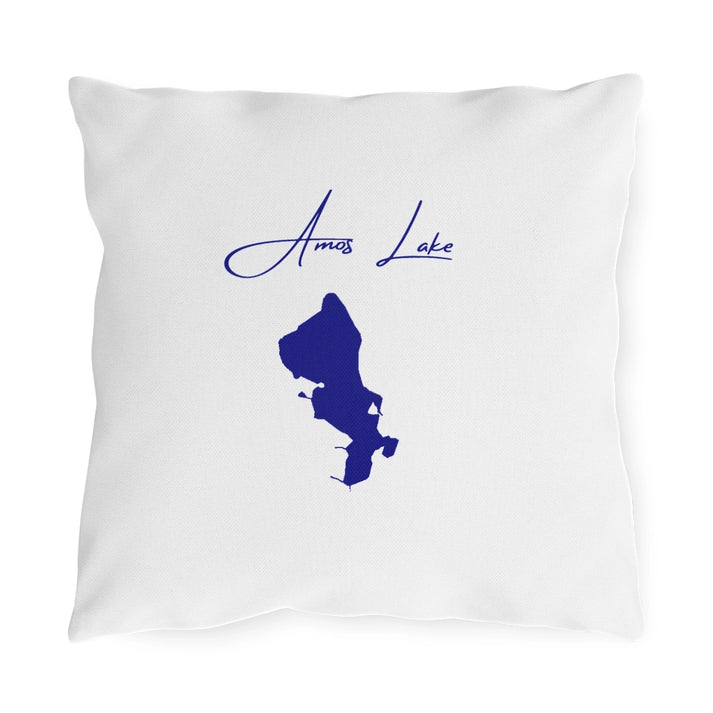 Connecticut  Amos  Lake  Outdoor  Pillow  front  position  view  from  front  16  x  16.webp