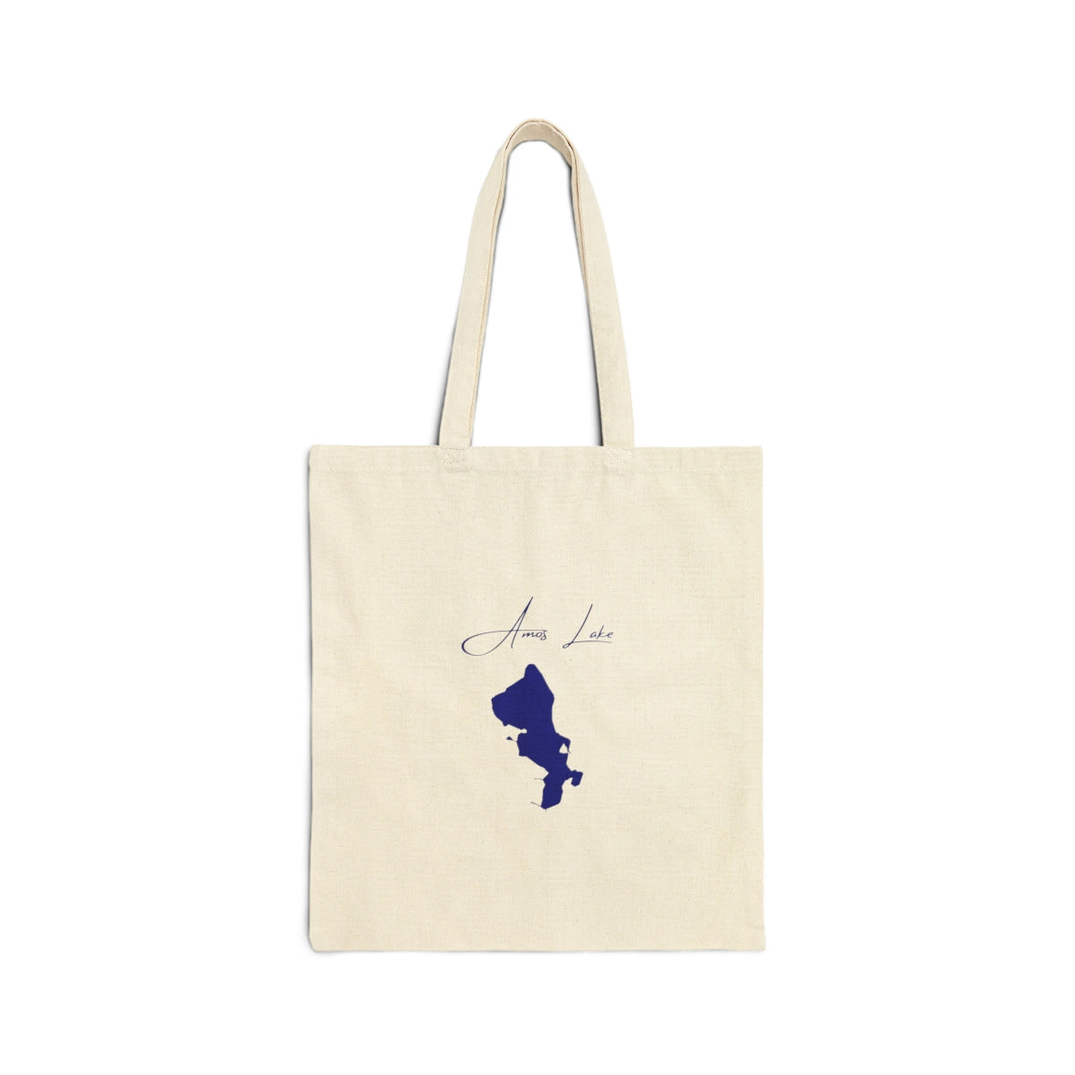 Connecticut  Amos  Lake  Tote  Bag  back  position  view  from  back  15  x  16.webp