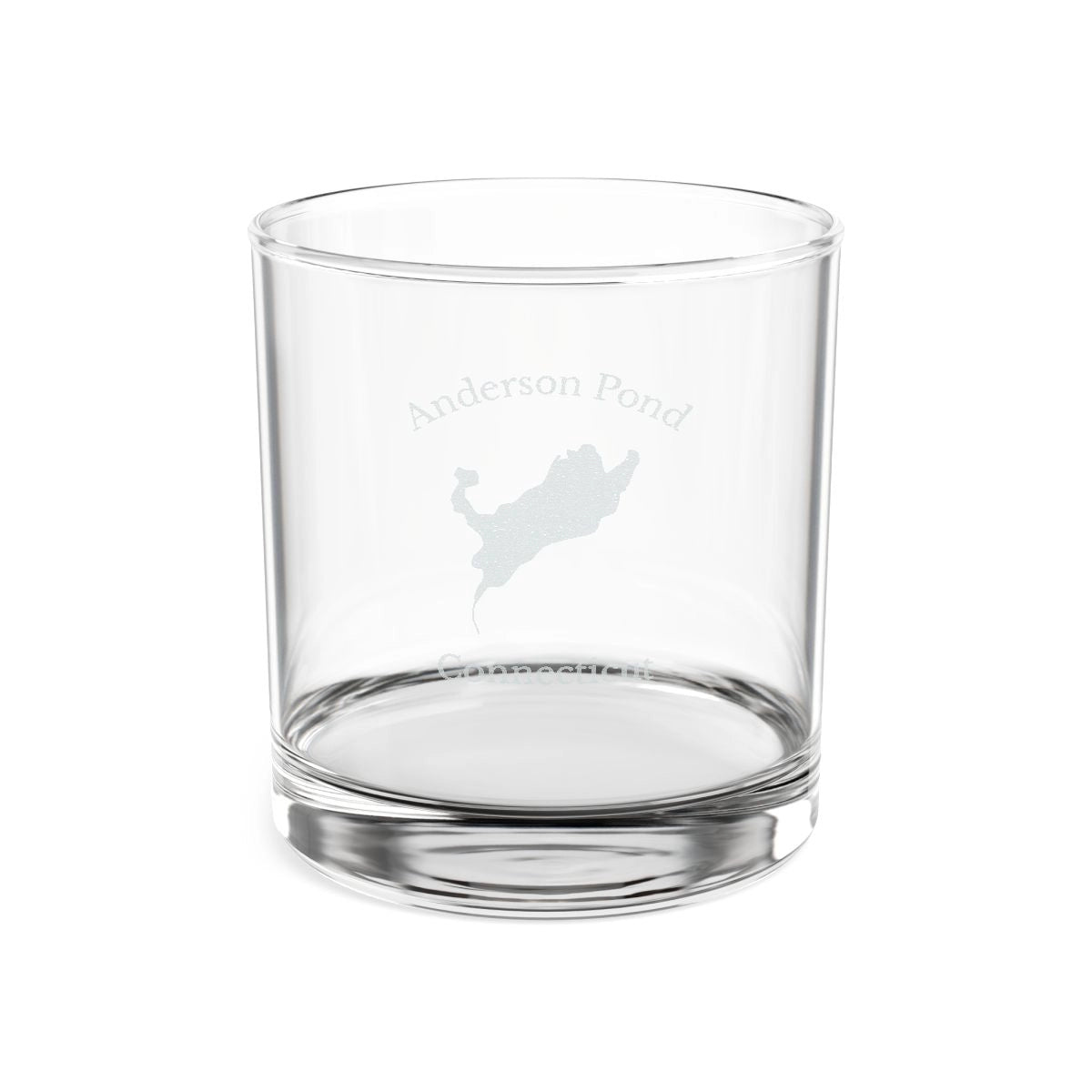 Connecticut  Anderson  Pond  Engraved  Whiskey  Glass  other  position  view  from  front  10.5oz.webp