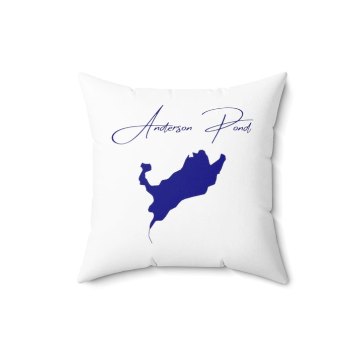 Connecticut  Anderson  Pond  Pillow  front  position  view  from  back  16  x  16.webp
