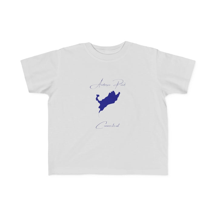 Connecticut  Anderson  Pond  Toddler  T-shirt  front  position  view  from  front  silver.webp