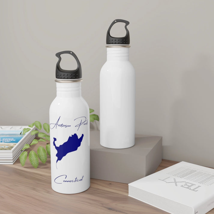 Connecticut  Anderson  Pond  Water  bottle  other  position  view  from  context-2  white.webp