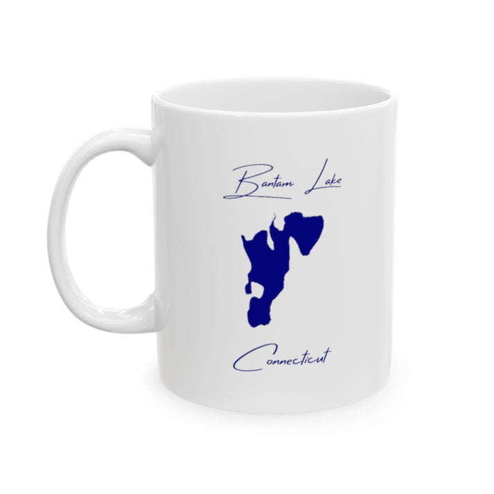 Connecticut  Bantam  Lake  Ceramic  Mug  other  position  view  from  left  11oz.webp