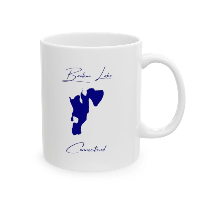 Connecticut  Bantam  Lake  Ceramic  Mug  other  position  view  from  right  11oz.webp
