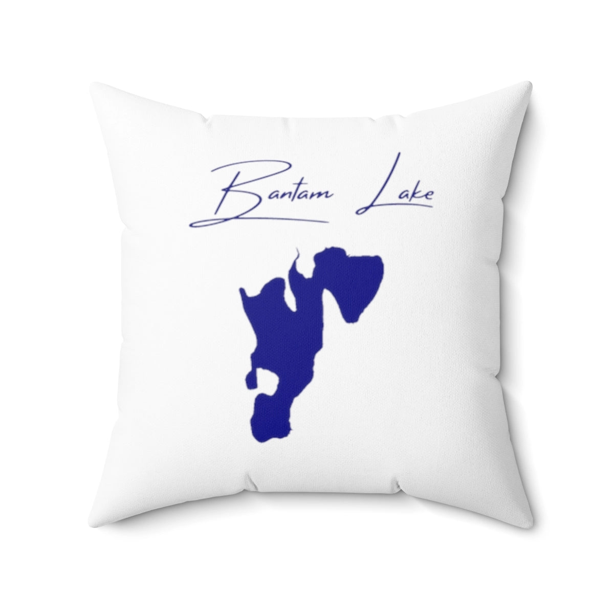 Connecticut  Bantam  Lake  Pillow  front  position  view  from  front  20  x  20.webp