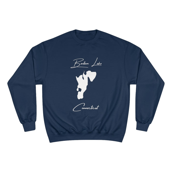 Connecticut  Bantam  Lake  Sweatshirt  front  position  view  from  front  navy.webp