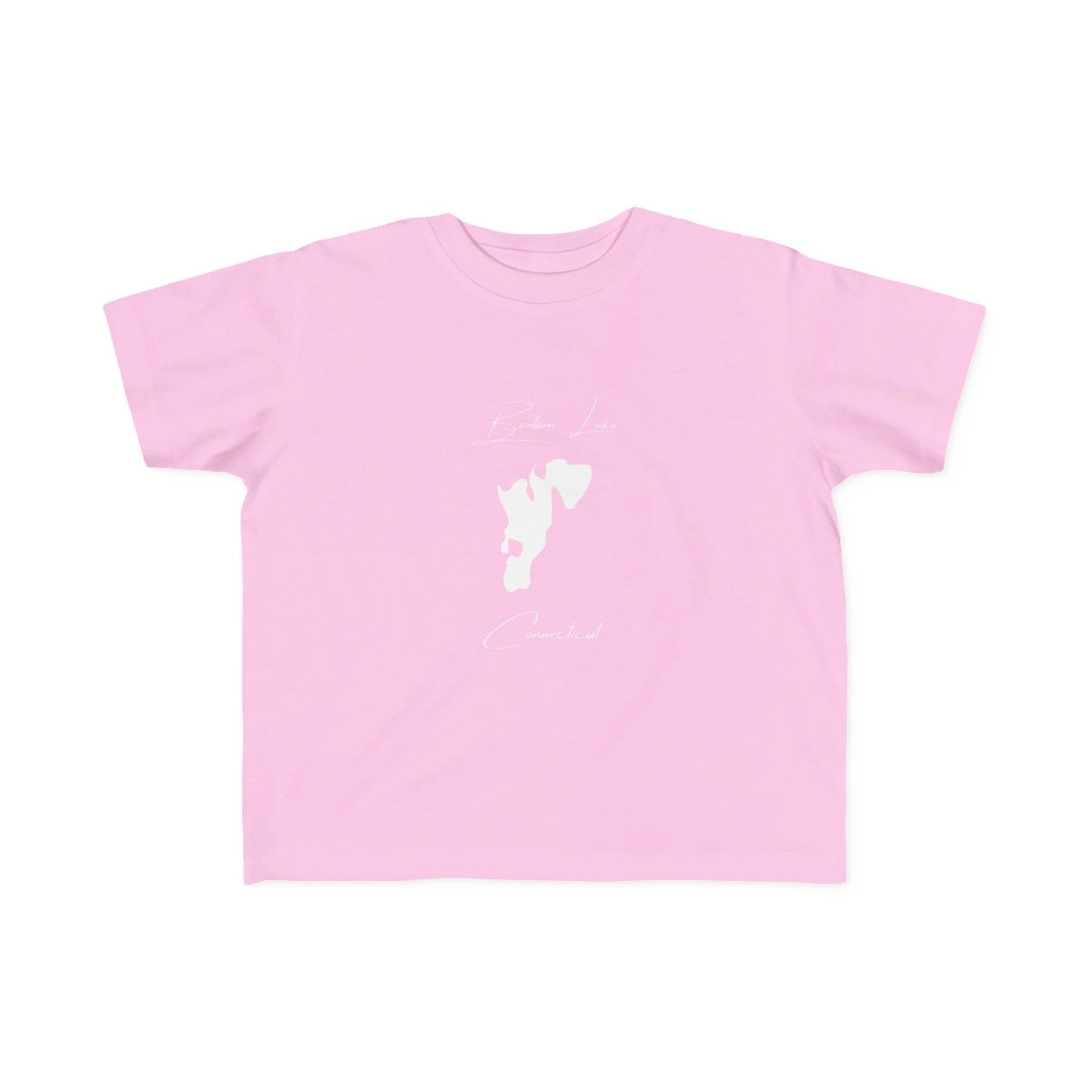 Connecticut  Bantam  Lake  Toddler  T-shirt  front  position  view  from  front  pink.webp