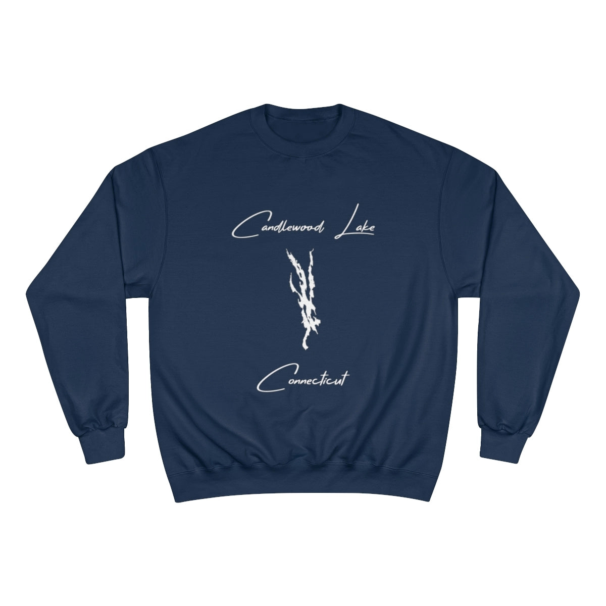 Connecticut  Candlewood  Lake  Sweatshirt  front  position  view  from  front  navy.webp