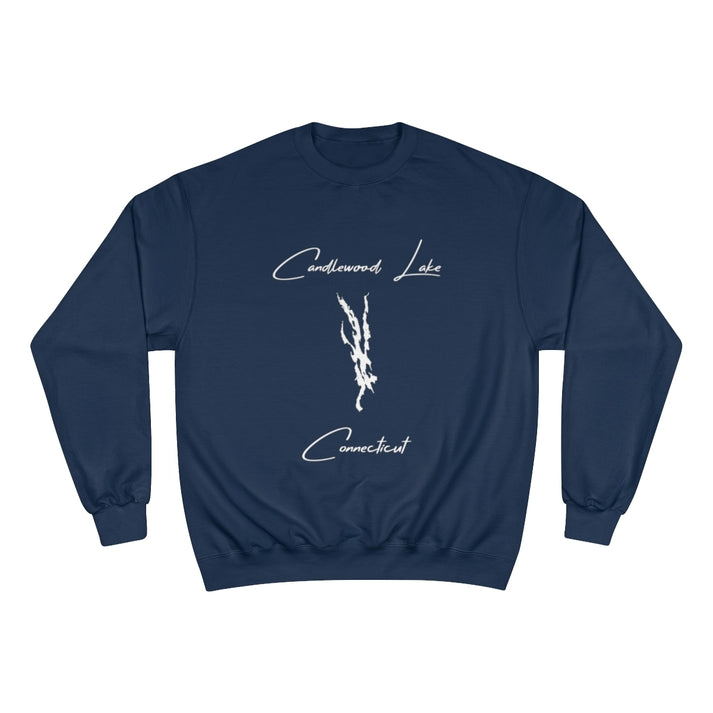 Connecticut  Candlewood  Lake  Sweatshirt  front  position  view  from  front  navy.webp