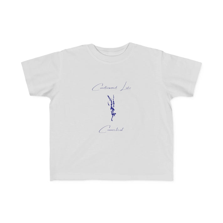 Connecticut  Candlewood  Lake  Toddler  T-shirt  front  position  view  from  front  silver.webp