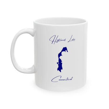 Connecticut  Highland  Lake  Ceramic  Mug  other  position  view  from  left  11oz.webp