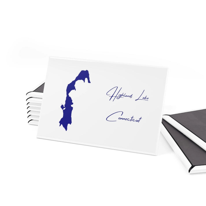 Connecticut  Highland  Lake  Magnet  front  position  view  from  set  2  x  3.webp