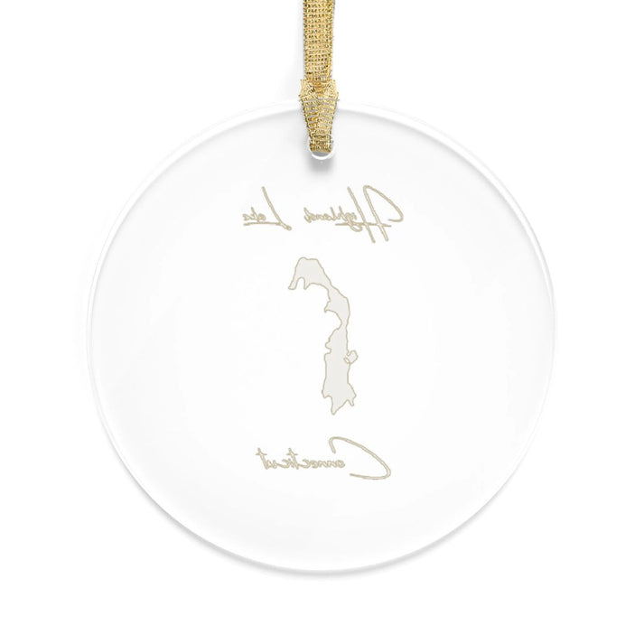 Connecticut  Highland  Lake  Tree  Ornament  other  position  view  from  back  round.webp