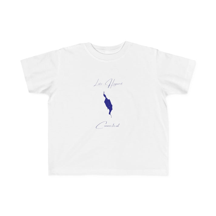 Connecticut  Lake  Hayward  Toddler  T-shirt  front  position  view  from  front  white.webp