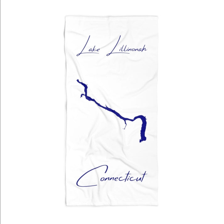Connecticut  Lake  Lillinonah  Beach  Towel  front  position  view  from  front  36  x  72.webp