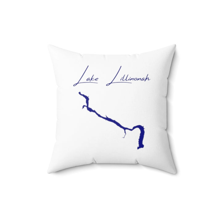 Connecticut  Lake  Lillinonah  Pillow  front  position  view  from  front  16  x  16.webp