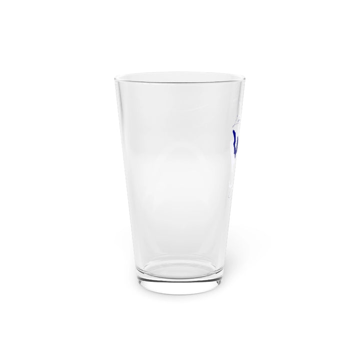 Connecticut  Lake  Waramaug  16oz  Pint  Glass  front  position  view  from  left  16oz.webp