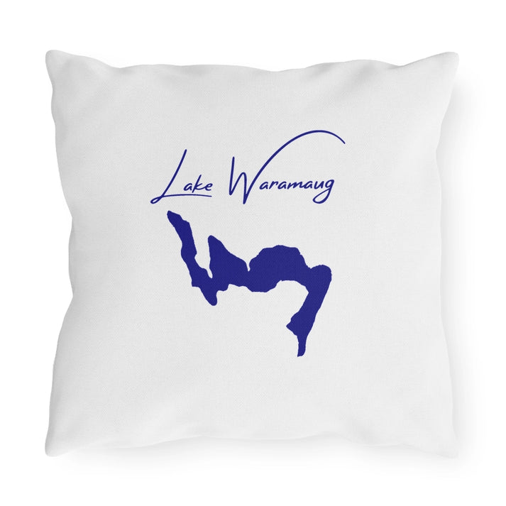 Connecticut  Lake  Waramaug  Outdoor  Pillow  back  position  view  from  back  16  x  16.webp