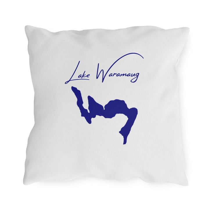 Connecticut  Lake  Waramaug  Outdoor  Pillow  back  position  view  from  back  18  x  18.webp