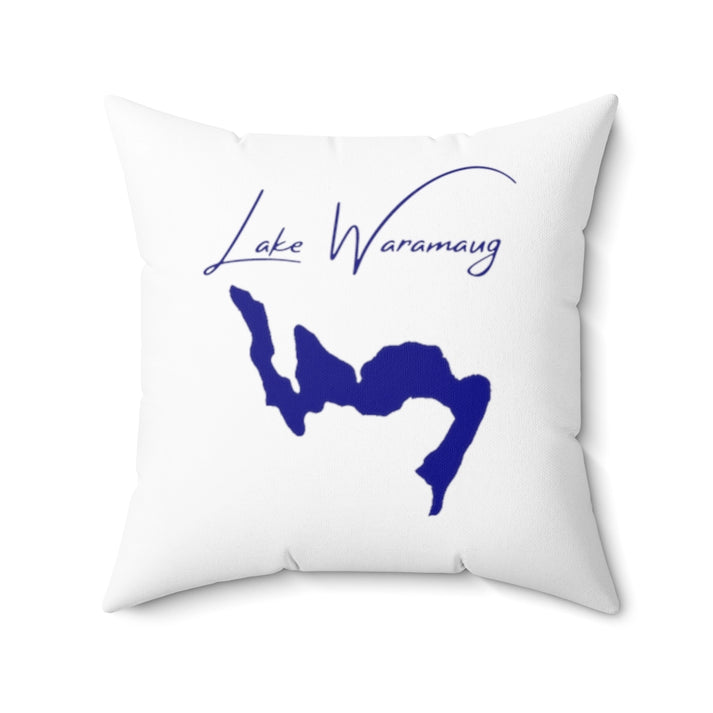 Connecticut  Lake  Waramaug  Pillow  front  position  view  from  back  20  x  20.webp