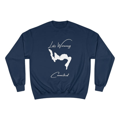Connecticut  Lake  Waramaug  Sweatshirt  front  position  view  from  front  navy.webp