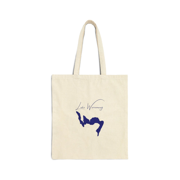 Connecticut  Lake  Waramaug  Tote  Bag  back  position  view  from  back  15  x  16.webp