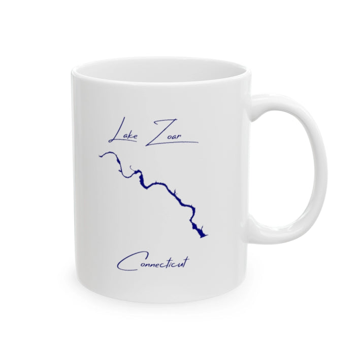 Connecticut  Lake  Zoar  Ceramic  Mug  other  position  view  from  right  11oz.webp