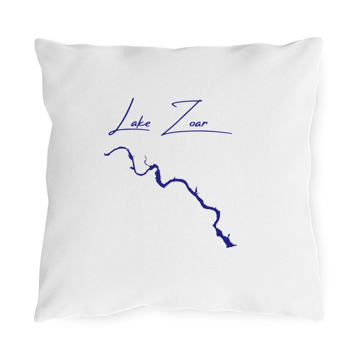 Connecticut  Lake  Zoar  Outdoor  Pillow  front  position  view  from  front  16  x  16.webp