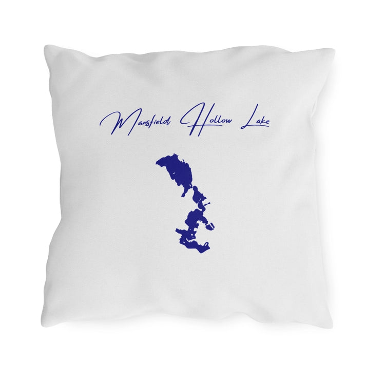 Connecticut  Mansfield  Hollow  Lake  Outdoor  Pillow  back  position  view  from  back  18  x  18.webp