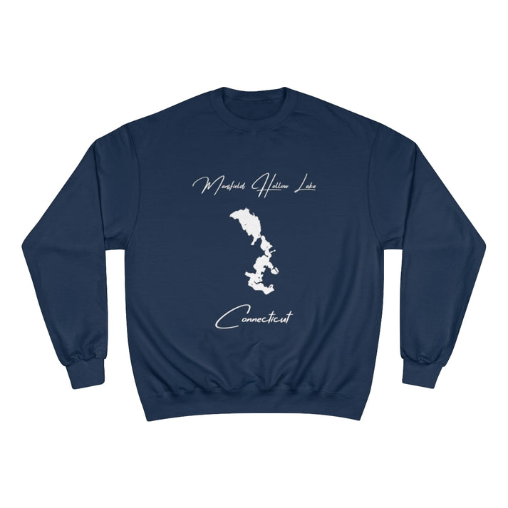 Connecticut  Mansfield  Hollow  Lake  Sweatshirt  front  position  view  from  front  navy.webp