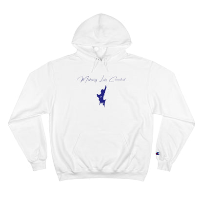 Connecticut  Mashapaug  Lake  Hoodie  front  position  view  from  front  white.webp