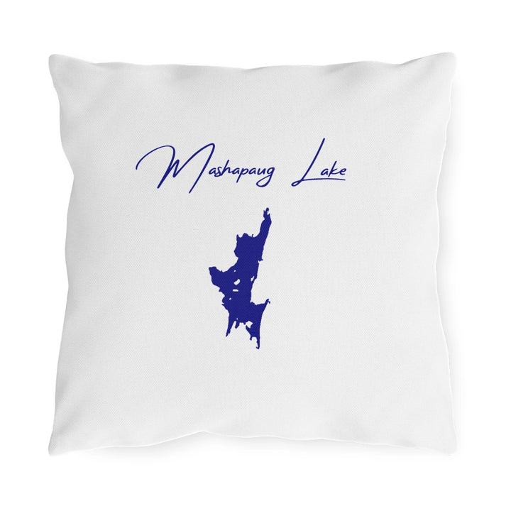 Connecticut  Mashapaug  Lake  Outdoor  Pillow  front  position  view  from  front  16  x  16.webp