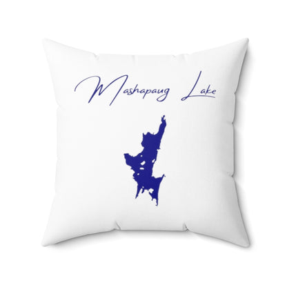 Connecticut  Mashapaug  Lake  Pillow  front  position  view  from  back  20  x  20.webp