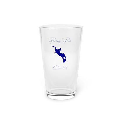 Connecticut  Pachaug  Pond  16oz  Pint  Glass  front  position  view  from  front  16oz.webp