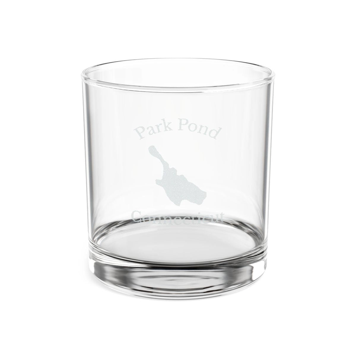 Connecticut  Park  Pond  Engraved  Whiskey  Glass  other  position  view  from  front  10.5oz.webp
