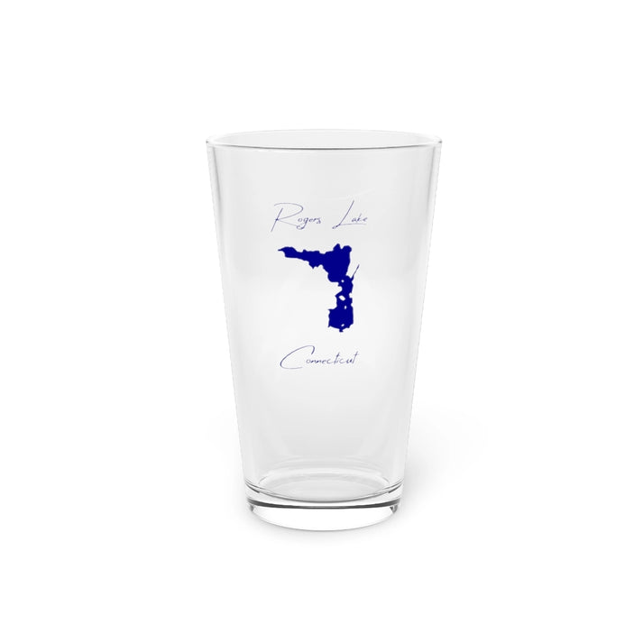 Connecticut  Rogers  Lake  16oz  Pint  Glass  front  position  view  from  front  16oz.webp