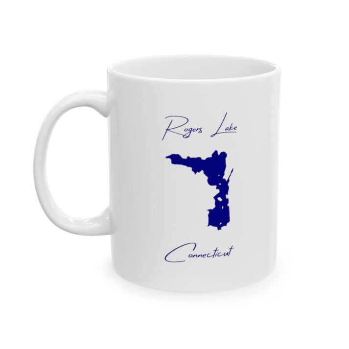 Connecticut  Rogers  Lake  Ceramic  Mug  other  position  view  from  left  11oz.webp