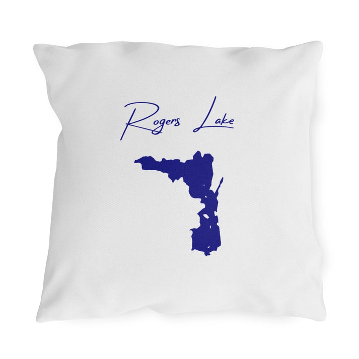 Connecticut  Rogers  Lake  Outdoor  Pillow  front  position  view  from  front  18  x  18.webp