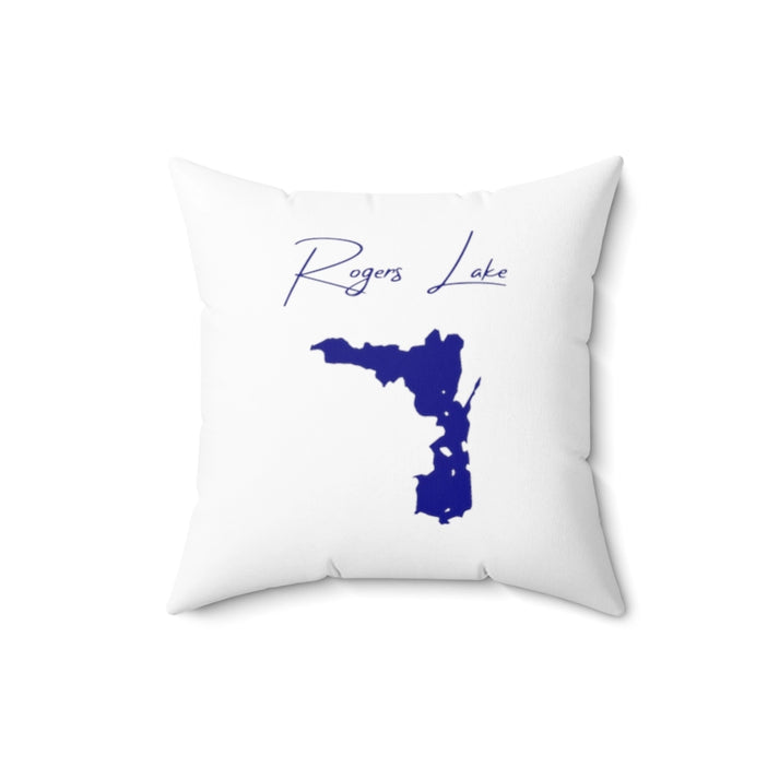 Connecticut  Rogers  Lake  Pillow  front  position  view  from  back  16  x  16.webp