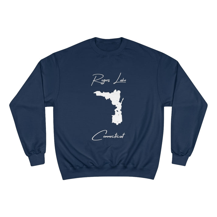 Connecticut  Rogers  Lake  Sweatshirt  front  position  view  from  front  navy.webp