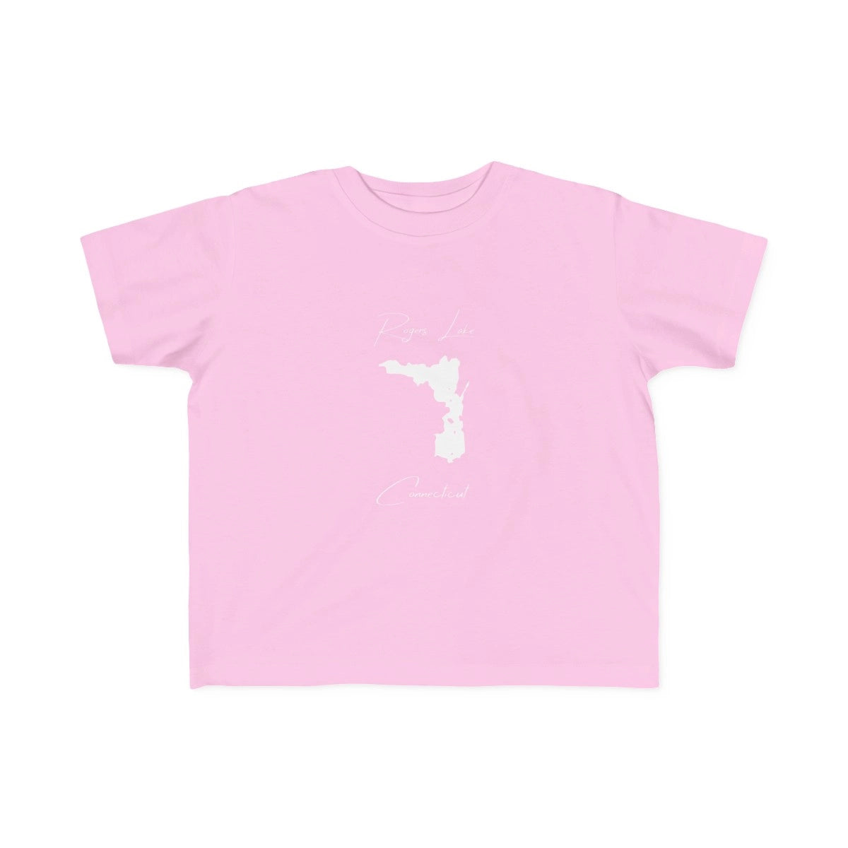 Connecticut  Rogers  Lake  Toddler  T-shirt  front  position  view  from  front  pink.webp