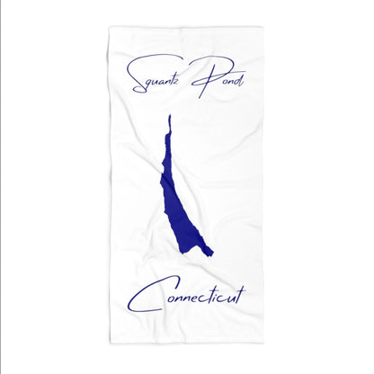 Connecticut  Squantz  Pond  Beach  Towel  front  position  view  from  front  36  x  72.webp