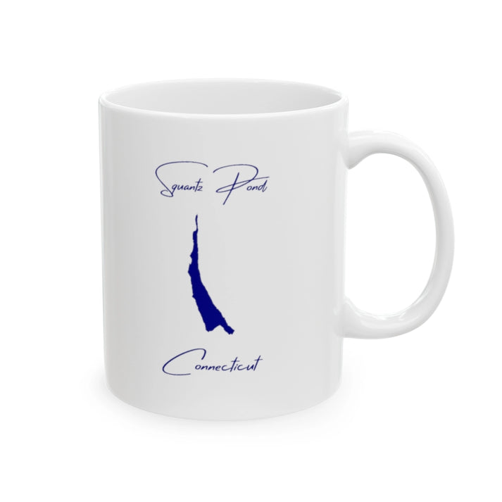 Connecticut  Squantz  Pond  Ceramic  Mug  other  position  view  from  right  11oz.webp