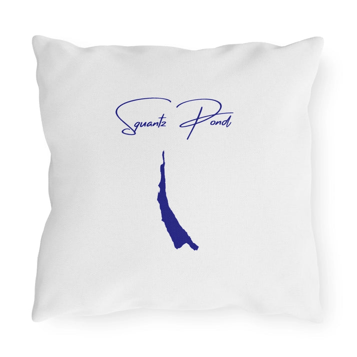Connecticut  Squantz  Pond  Outdoor  Pillow  back  position  view  from  back  16  x  16.webp