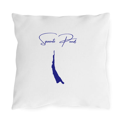 Connecticut  Squantz  Pond  Outdoor  Pillow  front  position  view  from  front  16  x  16.webp